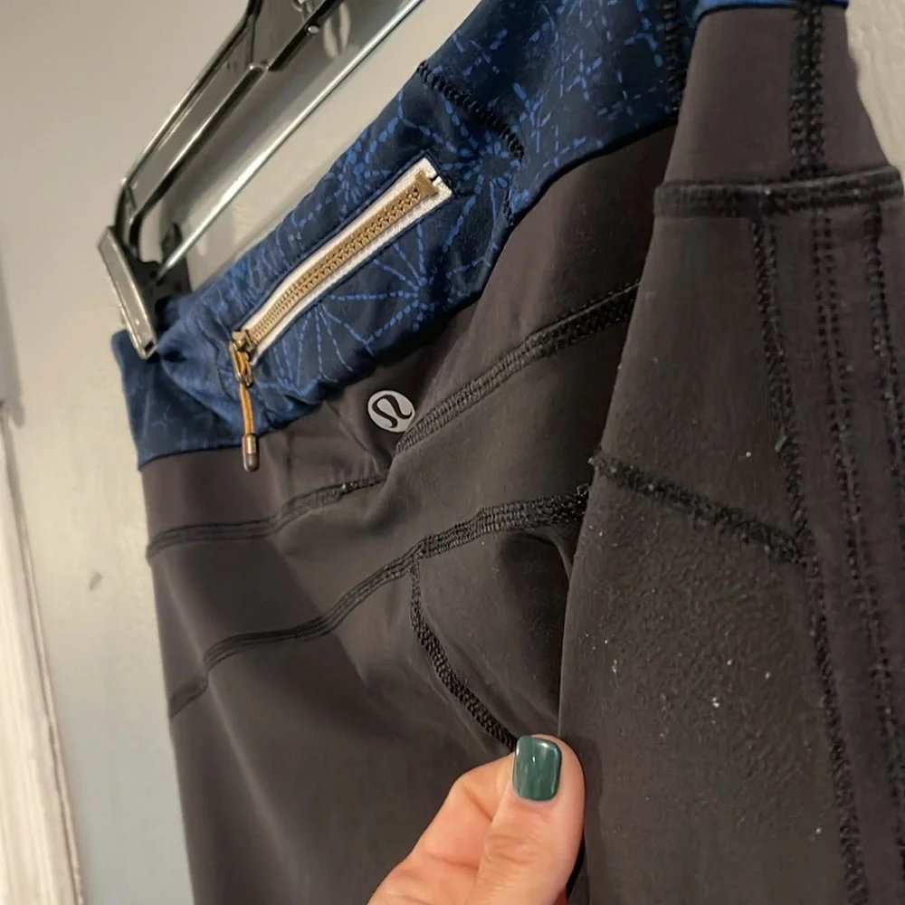 Lululemon 6 Run: Pace Tight Sashiko 25